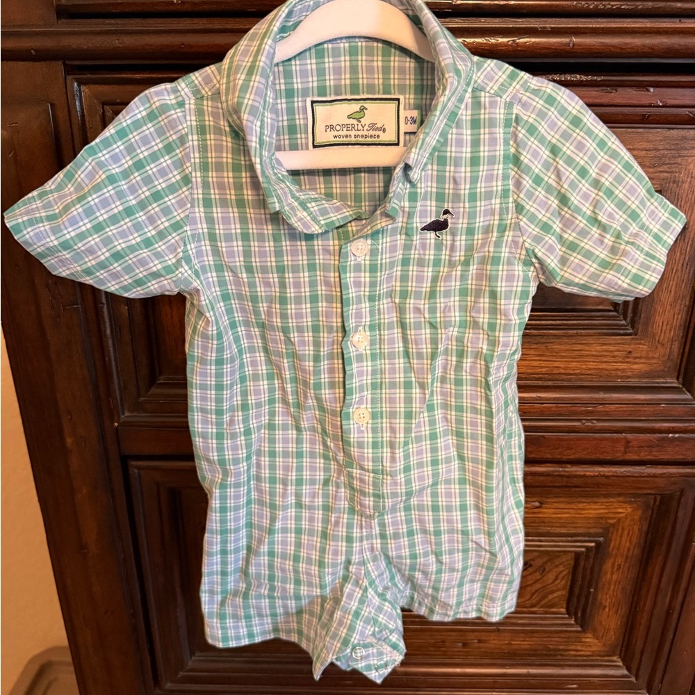 Properly Tied Baby Seasonal Shortall